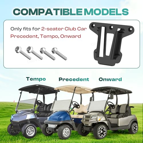Golf Cart Cooler Mounting Bracket for Club Car Precedent Onward Tempo