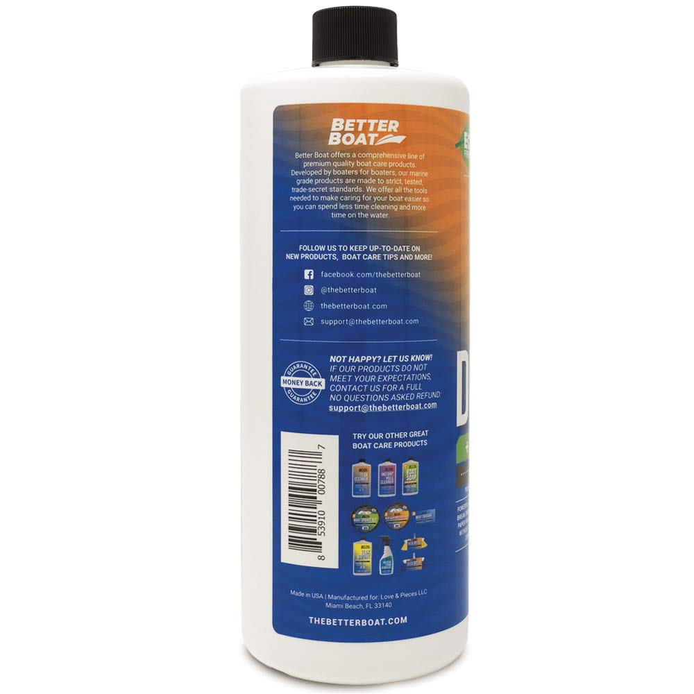 Boat Tank Digest and RV Toilet Treatment Liquid, Portable Toilet Cleaner, Marine Holding Tank Chemicals, Camper and Sewer Grey and Black Tank Waste Flush, Septic Safe Water Treatment