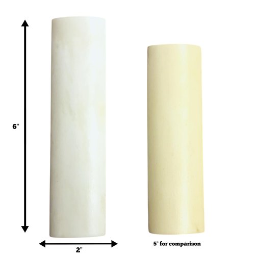 Malayan Products Camel Bone Knife Scales 6 inch, Handle Making Blanks, bone Craffting Natural Material White, Bladesmith