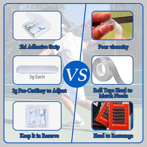 Golf Weighted Lead Tape 30pcs - Adjustable Club Weight for Iron Putter & Golf Clubs - Variation 30