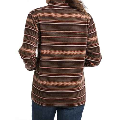 Cinch Women's Print Polar Fleece Pullover