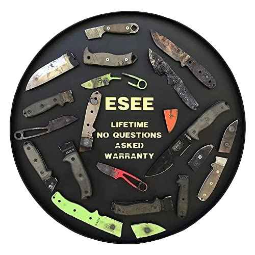 ESEE Knives Izula-DE w/Handle, Molded Polymer Sheath, and Clip Plate