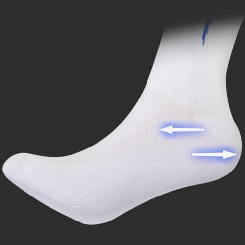 KJHY Fencing Socks Sport Stockings Professional Fencing Accessories for Enhanced Performance and Comfort(As shown,Small(35-36))