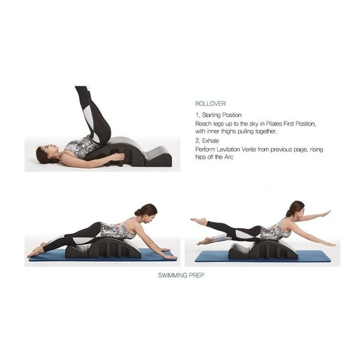 Thia Spine Corrector, Balanced Pilates arc Spine Corrector Back Pain Reliefback, Pilates Yoga Wedge Massage Table for Spine Health, Balance, Core Strengthening and Stretching