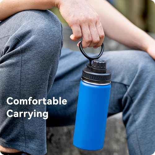 Replacement Spout Lid for Hydro Flask Wide Mouth Bottles (12/16/18/22/32/40/64oz) ? 2.28" Leak-Proof Sports Cap Accessory, Secure Fit