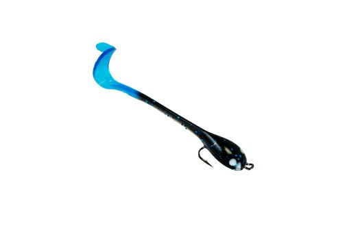Made in USA Twister Tad Fishing Lures for bass, Pike, Crappie. pre Rigged Tadpole swimbait Lure. use as Swim Bait, jig Lure, or jerkbait (Varity 6 Pack)
