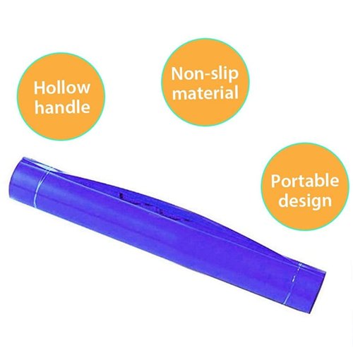 Xweptuy Snow Carpet Sled, Roll Up Flying Carpet Sled, Lightweight Snow Sledge Portable Rolling Slider for Children Adult, 53x18 Inches (Blue) &