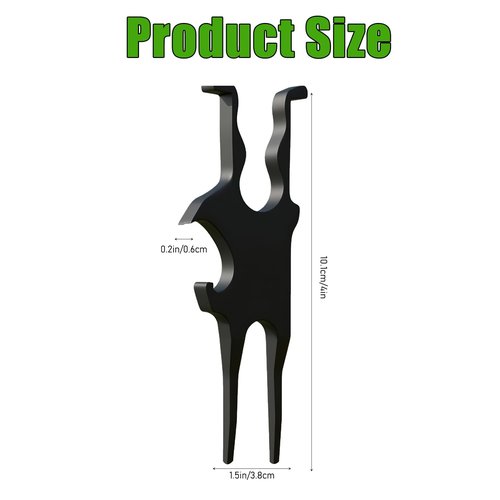 Golf Multi-Tool, 3-in-1 Magnetic Golf Multi-Tool for GolfCart, Beer Shotgun, Divot Tool and Ball Marker