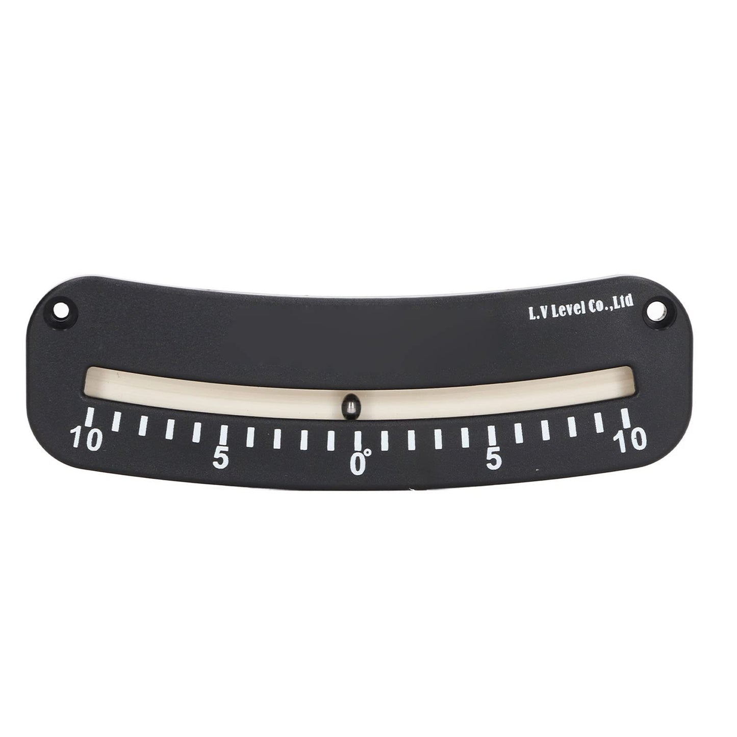 Inclinometer, Clear Scale Tube Clinometer Accurate Measurement ?10° to 0° to 10° Impact Stable for Boat
