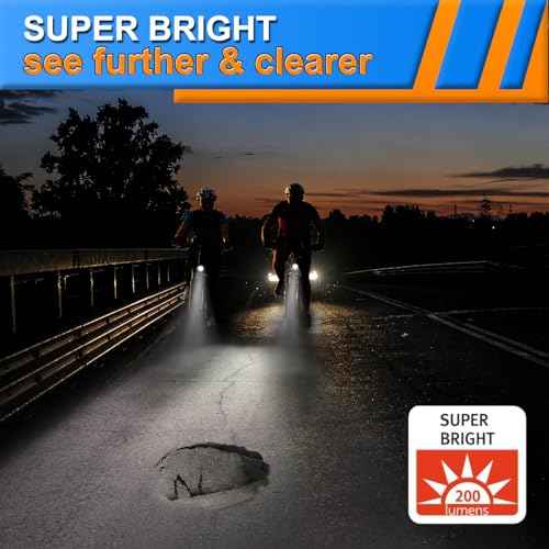 Ebike Headlight 48V 36V, 12V-60V Compatible, 3 Pin SM Connector Electric Bike Front Light