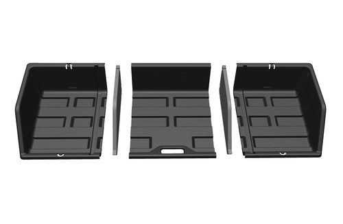 Phamyor 52" Truck Bed Cargo Box Organizer Compatible with Wider than 52 Inch Cargo Area Trucks & SUV, Easy to Load & Unload, Slide Out Design for Easy Tailgate Access, Protect Your Cargo and Vehicle