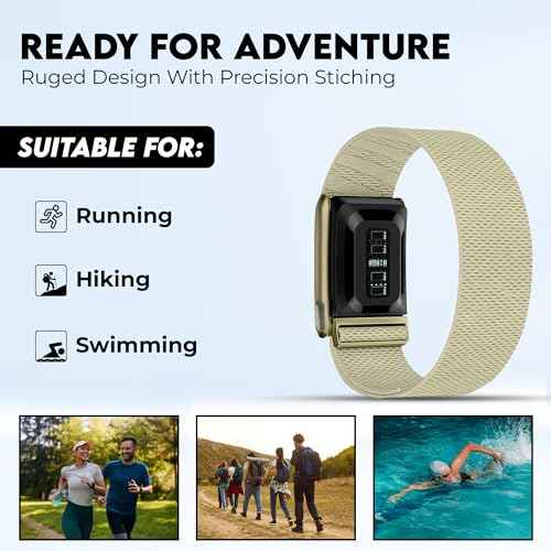 Ultra-soft Nylon Sport Band Compatible with WHOOP 5.0, One, Peak, and Life | Breathable, Durable & Secure Fit Strap | NOT for Gen 4