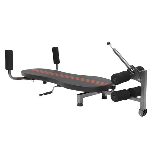 BIXIBIN Adjustable Back Stretch Decompression Bench, Inversion Traction Table, Back Stretcher Decompression, Relax Lower Back, Lumbar Pain Relief, Cervical Traction, 330.7 lbs Load Capacity
