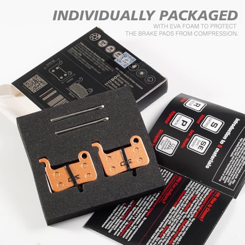 Polymetallic Bike Brake Pads for Shimano Deore XT XTR SLX MTB Calipers