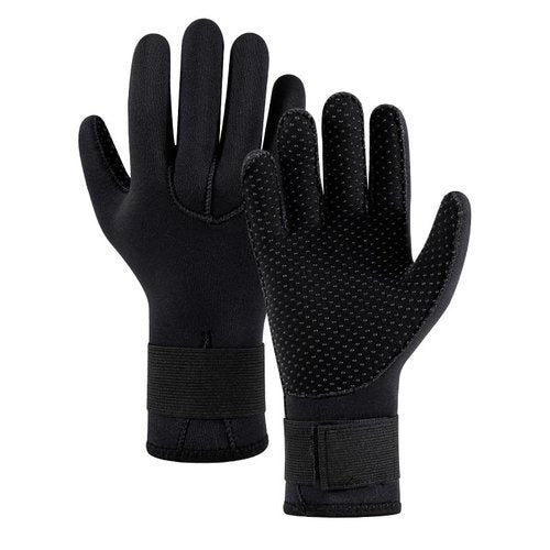 SUJAYU 3mm Neoprene Diving Gloves Dive Gloves, Anti Slip Pool Glove Waterproof Fishing Gloves for Swiming Kayaking Paddling, Scuba Gear Scuba Diving Gear Scuba Diving Accessories (Medium)