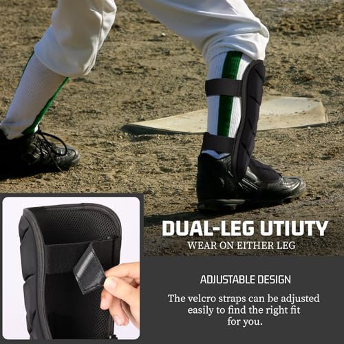 Adult Baseball Leg Guard with Adjustable Straps Protective Gear