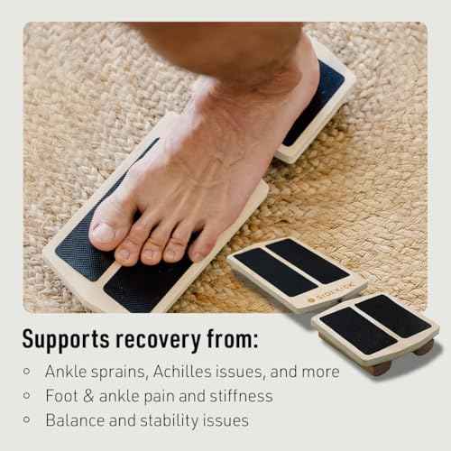 SIDEKICK AxisBoard Single Leg Balance Board, Foot Strengthener For Sprained Ankles, Plantar Fasciitis | Physical Therapy For Foot & Ankle Injuries