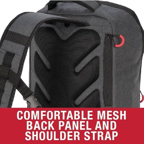 Allen Company Ruger 10/22 Takedown Rifle Backpack - Fits Ruger's PC Carbine and 10/22 Takedown Models - Shooting Accessory Storage - Dual Water Bottle Pockets - Gray/Charcoal