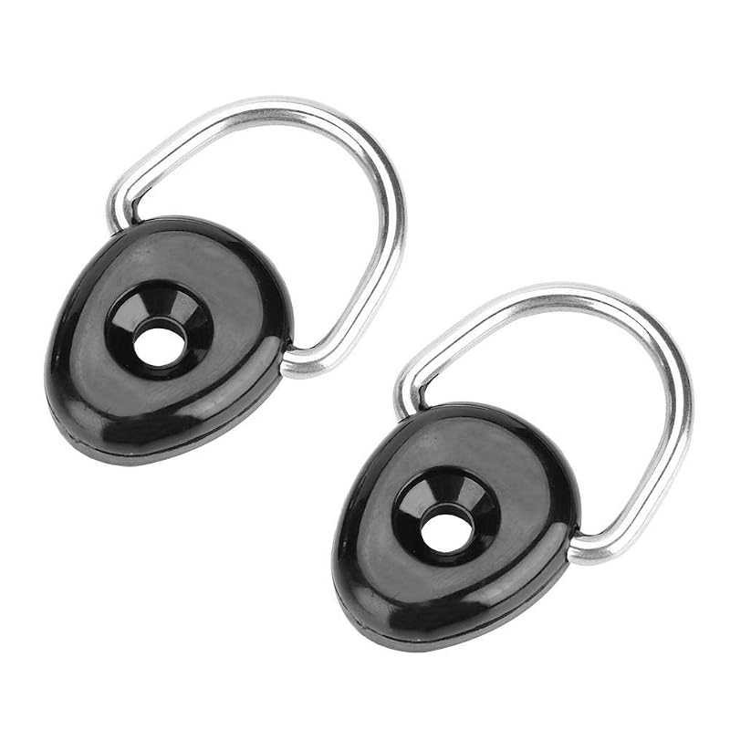 Kayak D Ring Buckle Tie Down Fittings - 6 Pack Deck Safety Accessories