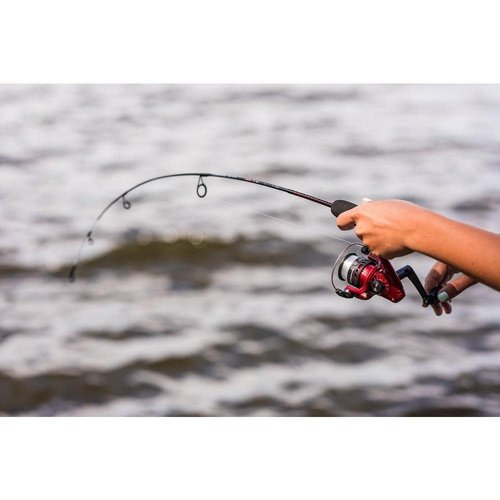 Ugly Stik Dock Runner Spinning Reel and Fishing Rod Combo, 3' - Medium, Multi, 1pc
