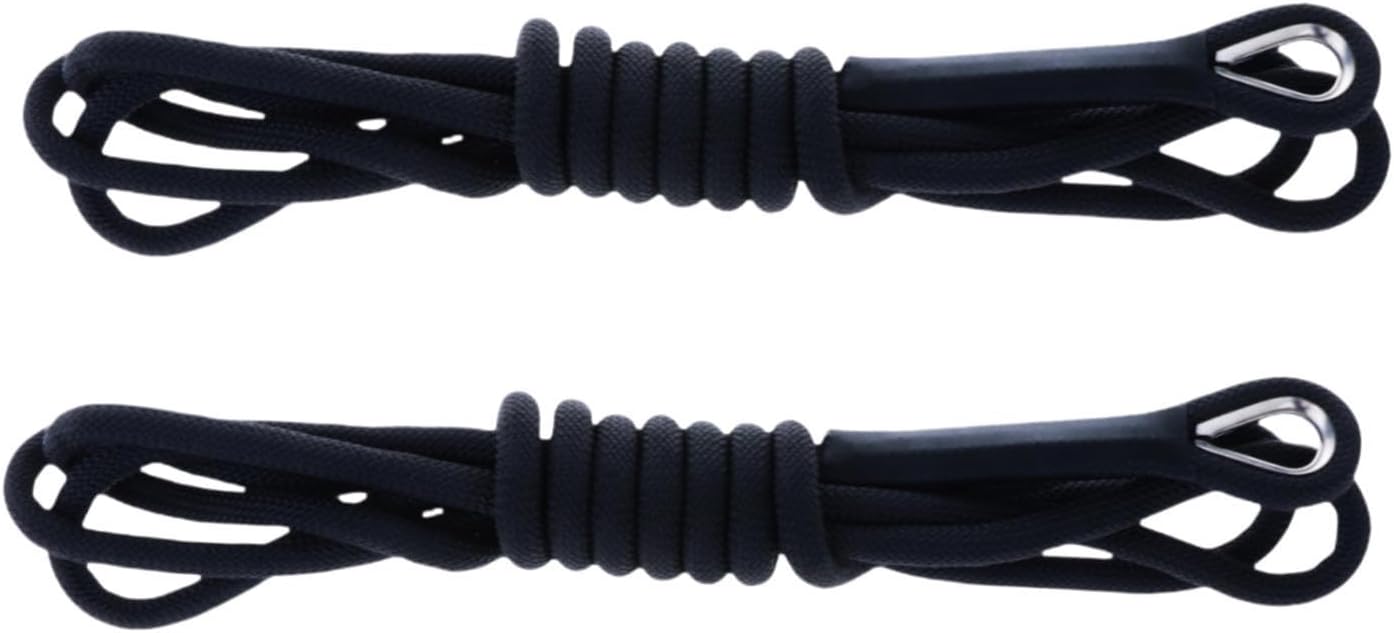 2 Pieces Pilates Reformer Pull Ropes Bands Easy to Install Hardware Fitting Belts Straps for Home Studio Use Pilates Core Bed