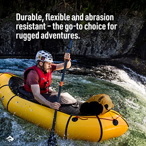 Heavy-Duty 13L Waterproof Dry Bag for Kayaking & Outdoor Travel - Jet Black