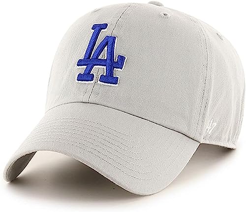 47 Unisex Adult Cap - Los Angeles Dodgers Light Grey Royal One Size