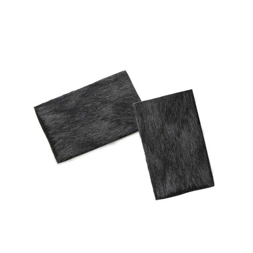 ZSHJGJR 5pcs Archery Arrow Rest Plate Traditional Hair Rest Fur Adhesive Backed Stick on Traditional Hunting Bow Recurve Longbow Right Left Handed