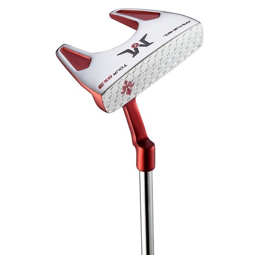 MAZEL Tour GS Men's Golf Putter,Right Handed,Golf Head Cover Included (GS3-Red Grip)