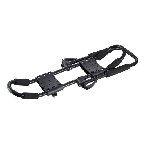 Kayak Roof Rack 1 Pair J-Bar, Soft Roof Rack, Top Mount Tie Down, Carrier for Kayak, Surf Board, Canoe, SUP, Ski Board, Mount on Car, SUV, Truck, 2 Kayaks