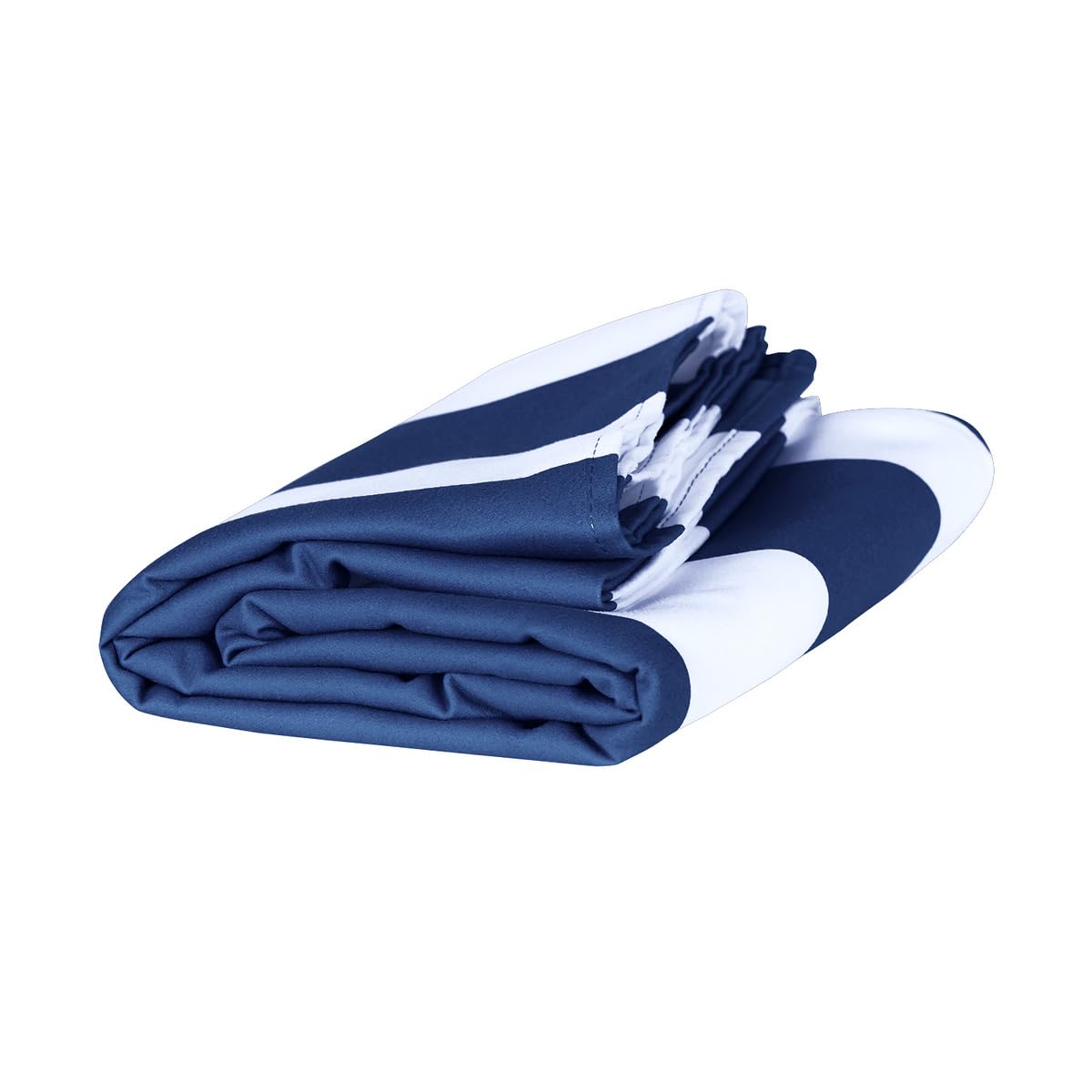 Dock & Bay Quick Drying Towel - for Sports & Gym - Compact, Lightweight - 100% Recycled - Includes Bag - Cabana - Navy, Medium (130x70cm, 51x27)