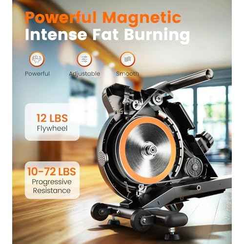 YOSUDA Magnetic/Water Rowing Machine for Home - Rower Machine Use with Bluetooth, App Supported, Rowing Machine for Taller Power Athletes, Comfortable Seat Cushion