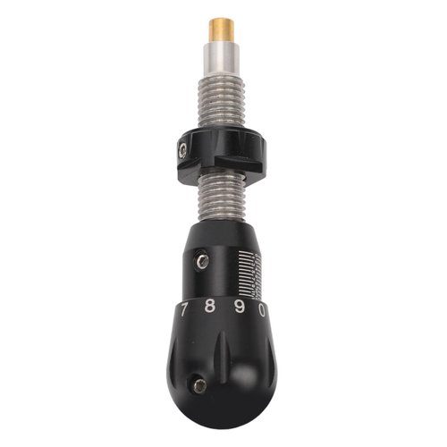 RiToEasysports Archery Cushion Plunger,Aluminum Alloy Screw On Arrows Rest for Recurve Bow (Black)