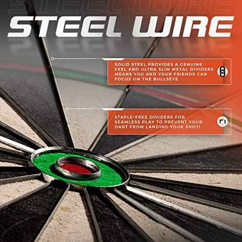Franklin Sports Professional Dartboard - 18" Regulation Size