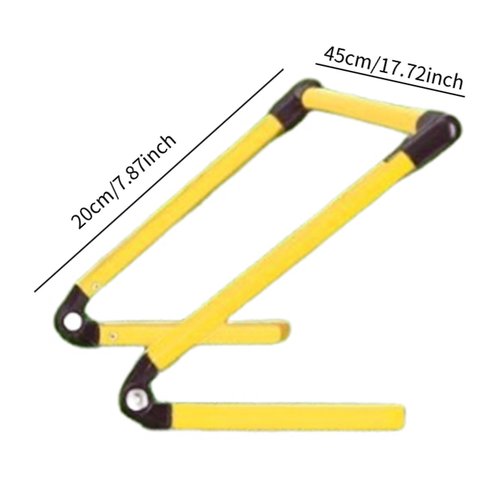Vaveren Agility Hurdle,Speed Hurdle,Improves Strength Coordination,Agility Training Equipment,Speed Ladder for Outdoor Sports Fitness