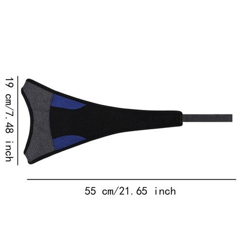 rockible Bicycle Trainer Sweat Net Bike Guard Sweat Protector Sturdy Bicycle Accessories Prevent Corrosions Sweat Cover Frame Guard, Blue