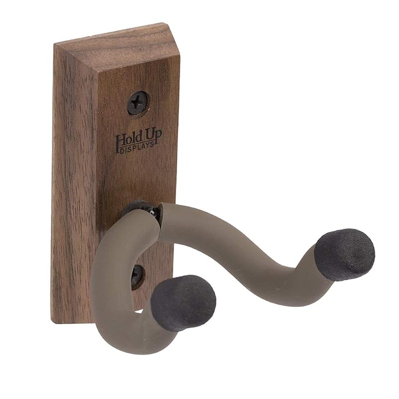 Walnut Vertical Gun Hanger | 100% Made in USA, Real Hardwood, Lifetime Warranty