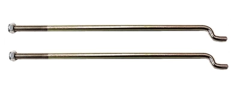 EZGO Battery Hold Down Rods 11.625" 2 Pack for TXT & Medalist Golf Carts