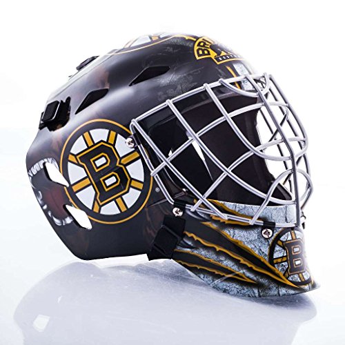 Franklin Sports Team Licensed NHL Hockey Goalie Face Mask - Goalie Mask for Kids Street Hockey - Youth NHL Team Street Hockey Masks