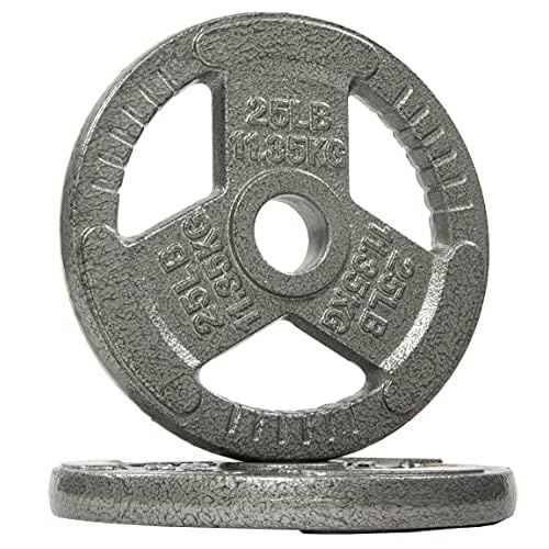 Fitvids Olympic 2-Inch Cast Iron Barbell Set, Including 300 LBS Weight Plates and 7FT Barbell Set, Multiple Packages