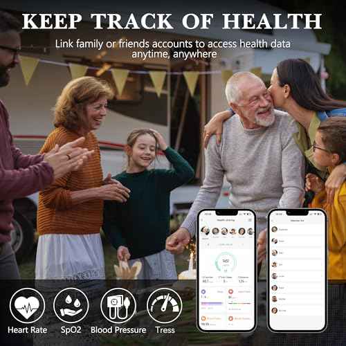 Smart Health Ring 2.0 for Women Men, Slim Scratch & Fingerprint Resistant Design,Efficient Chip Fitness Tracker, Monitors Heart, Blood Oxygen & Pressure, Sleep, Steps, Waterproof, iOS & Android, RG 8