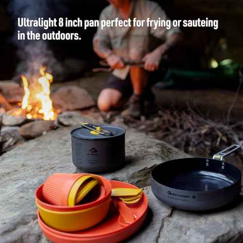 Sea to Summit Frontier Ultralight 8 Inch Camping Cooking Pan