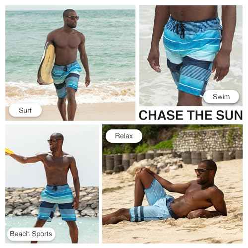 Kanu Surf Men's Flex Swim Trunks (Regular & Extended Sizes)