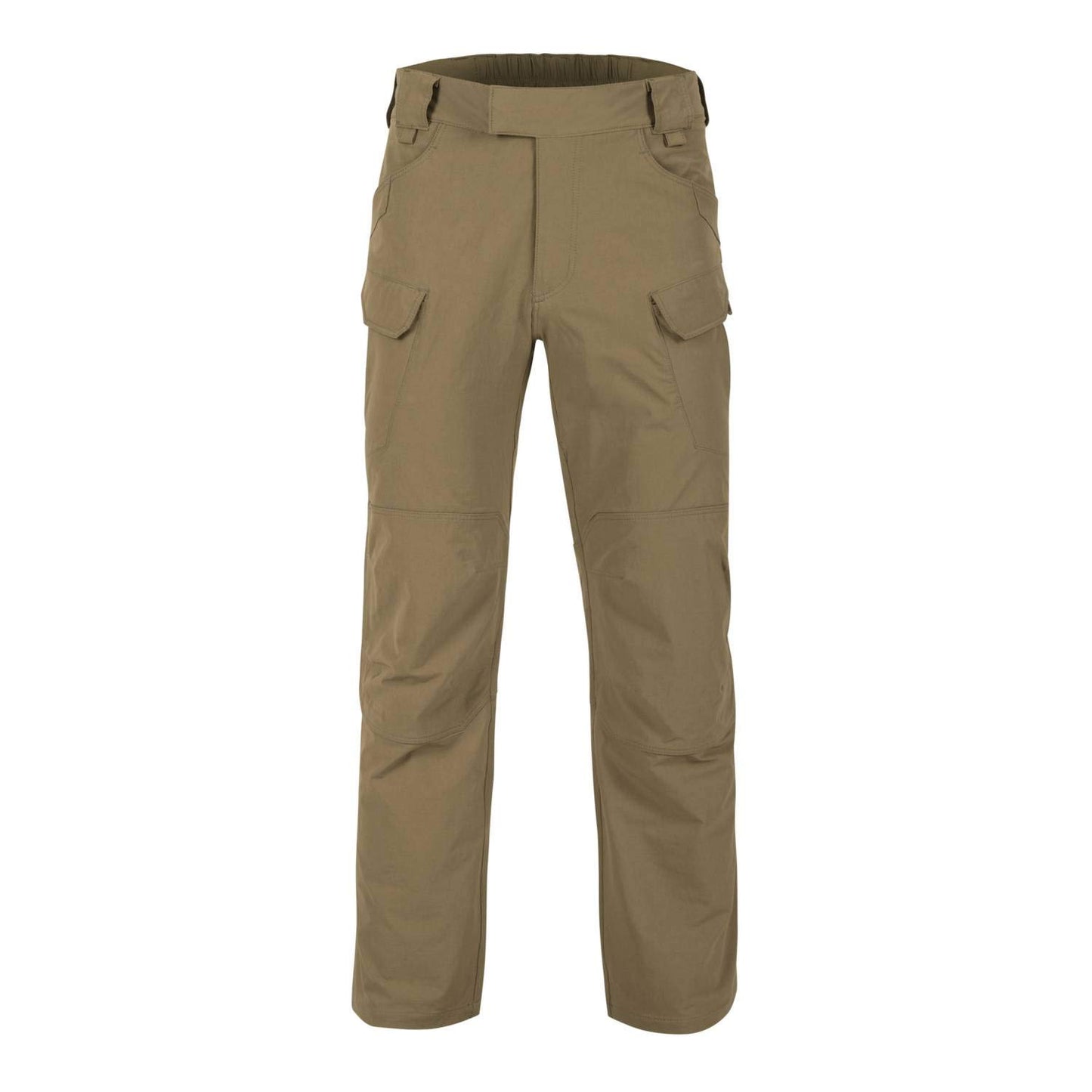 Helikon-Tex OTP Outdoor Tactical Pants - Water Resistant Ripstop Mens Cargo Pants - Outback Line - Lightweight, Hiking, Law Enforcement, Work Pants, Khaki Waist 34 Length 32