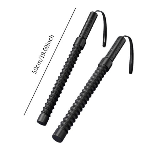 Menolana 2Pcs Ropeless Battle Ropes, Spring Sticks Exercise Bar Strength Conditioning Workout Ropes,Fitness Heavy Rope for Workout Training Home Battling,Home Gym