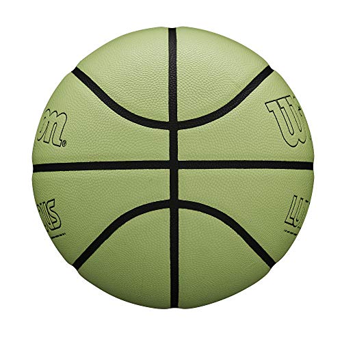 Wilson 29.5 Inch Glow Basketball - Size 7, Indoor/Outdoor Night Ball