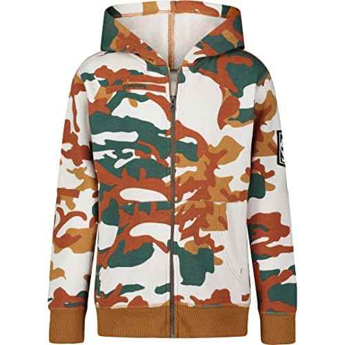 Timberland Boys' Long Sleeve Fleece Full Zip Hoodie Legacy