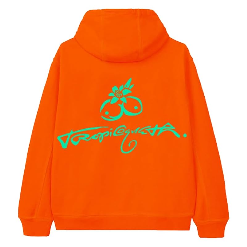 Karol G Tropicoqueta Coconut Hoodie - Unisex Sweatshirt, Orange, XXL