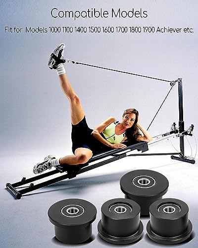 Gym Replacement Wheel Rollers for Total Gym 1000-1900 - Durable Fitness Equipment Parts