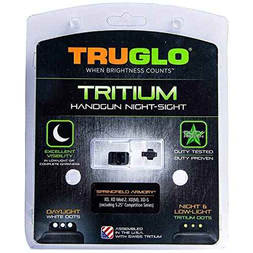 TruGlo Glow in the Dark Pistol Sight, Springfield